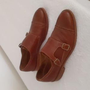 Trask Double Monk Strap Dress Shoe in Size 8.5 - Excellent Condition!